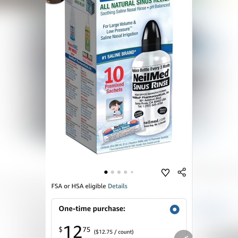 NeilMed Sinus Rinse Kit - Picture 10 of 14